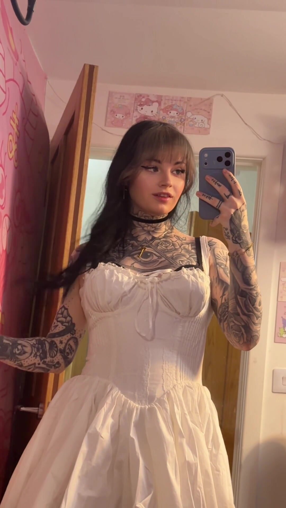 don’t you wanna rip this cute white dress off me