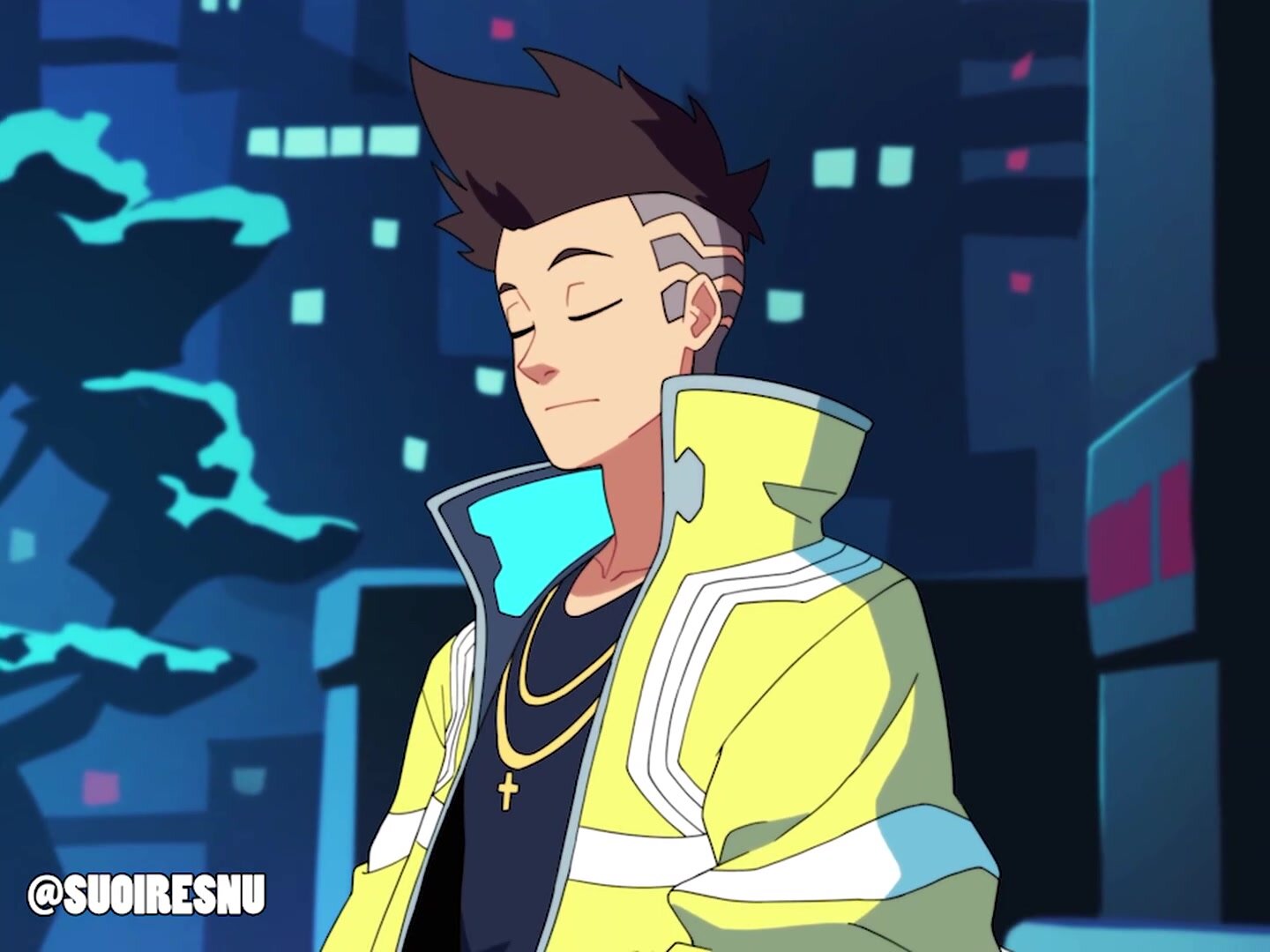 Rebecca After Party(Suoiresnu)[Cyberpunk:Edgerunners]