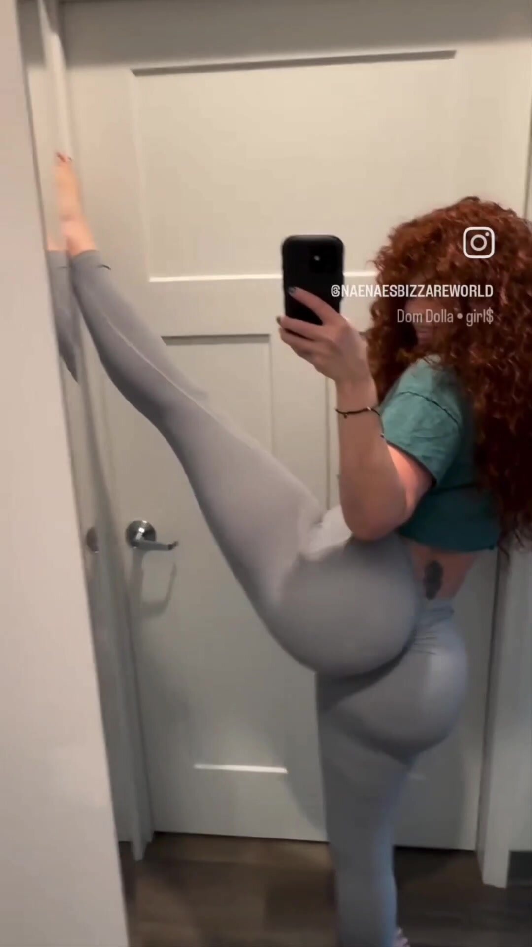 cheeks in motion.