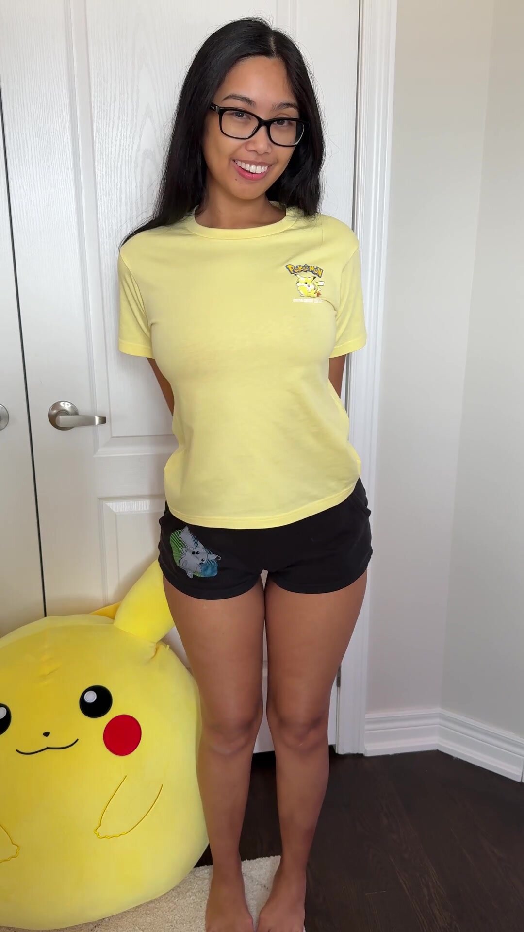 Perfect perky natural pair drop