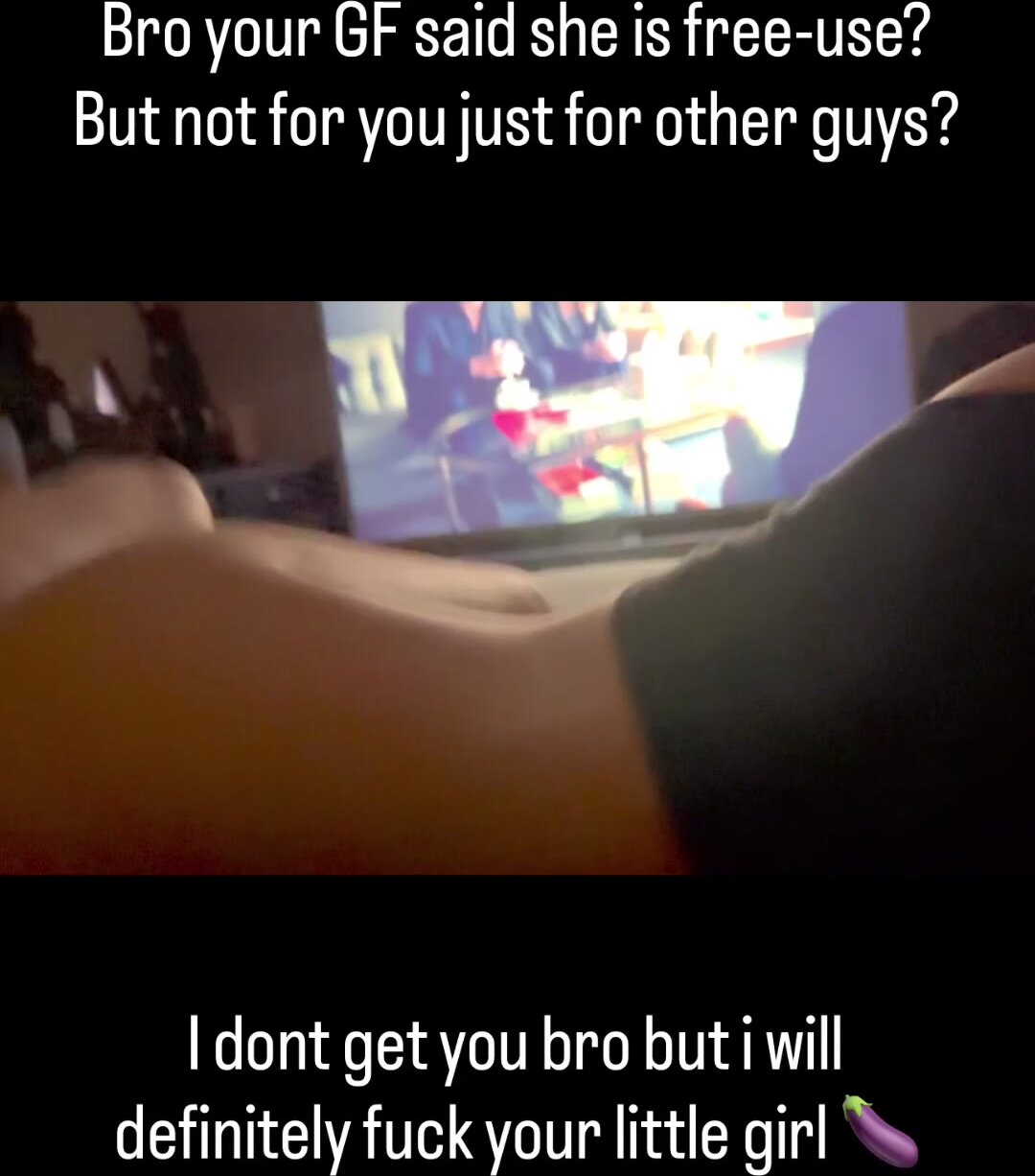 Yeah... lets call it that, just fuck my girl please