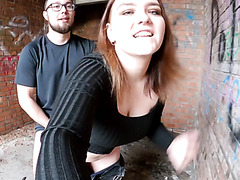 Old Acquaintances Get Nostalgic and Fuck in an Abandoned Building