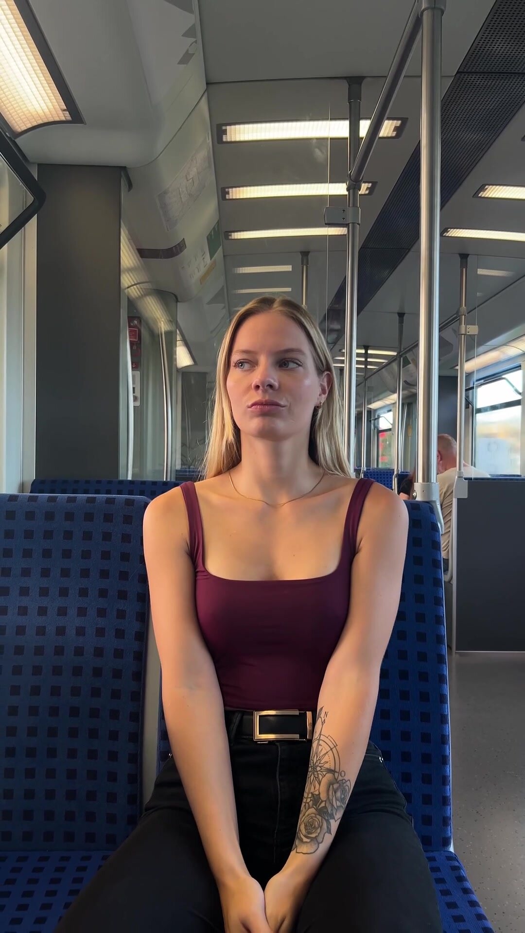 naughty on public transportation