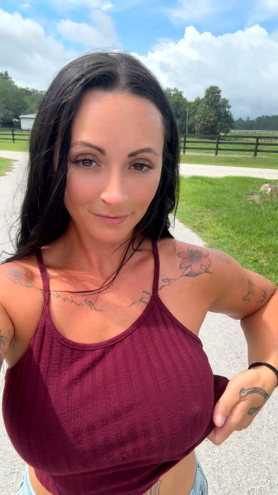 Walks around the neighborhood are funnier topless:)