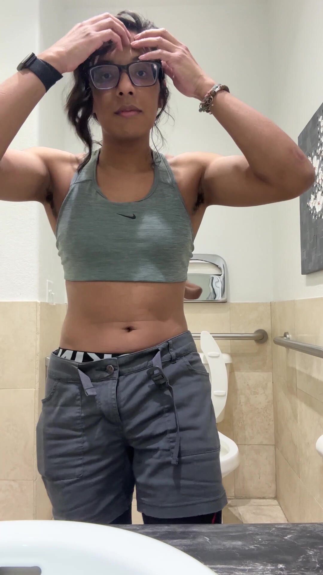 Gotta enjoy the extra workout after the gym