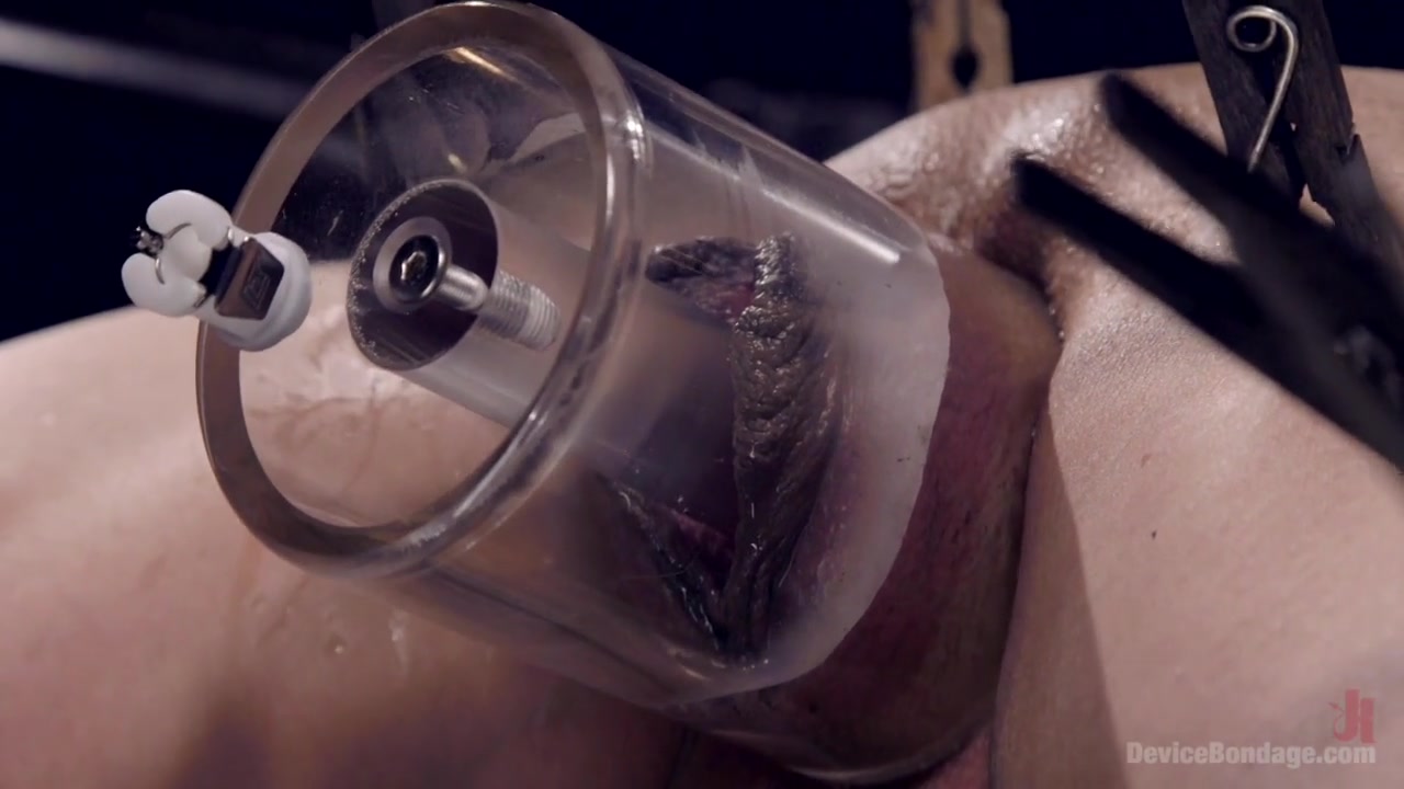 Nadia Styles gets her meaty Latina vagina vacuum pumped
