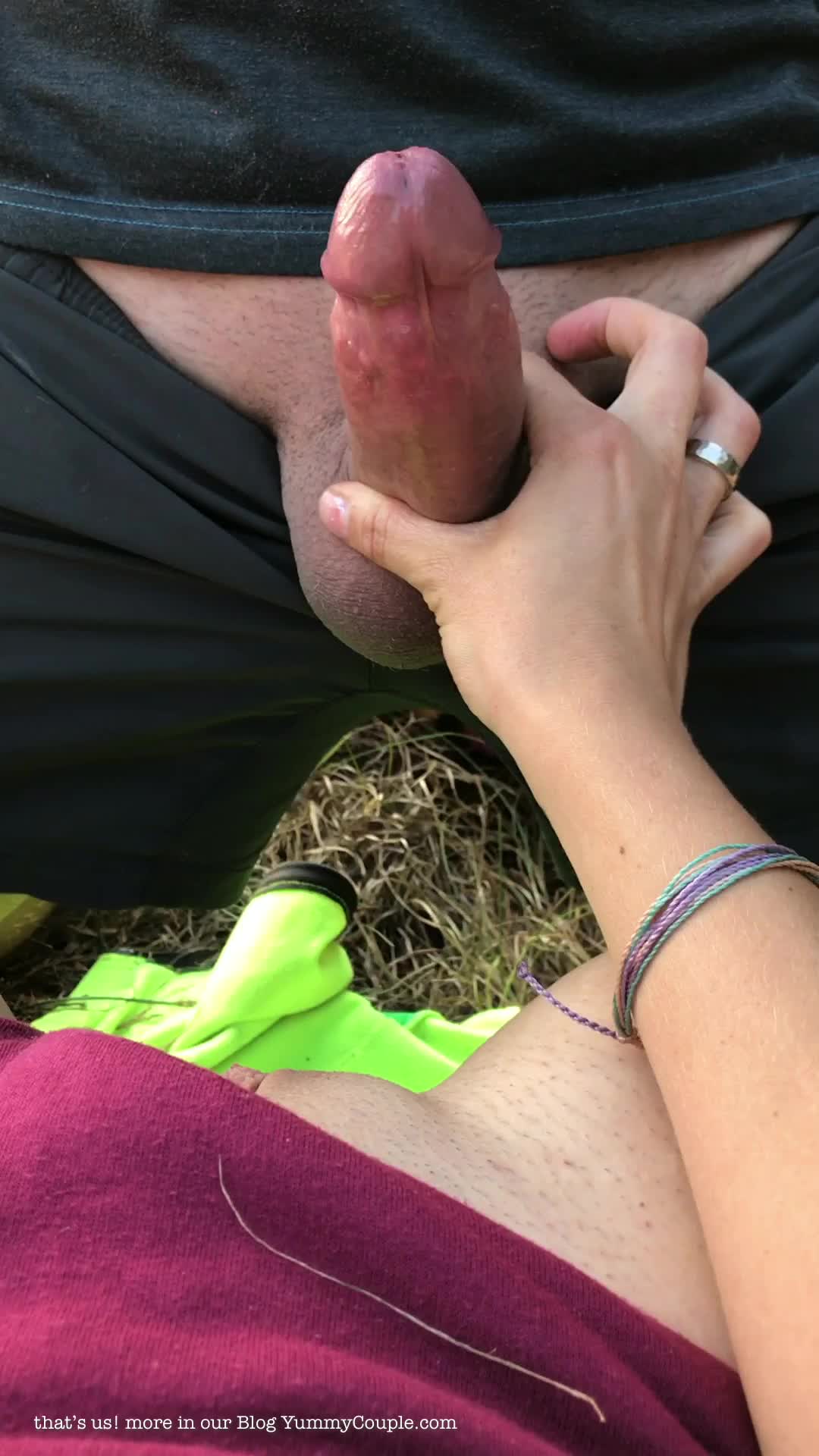 Milked The Biggest Cumshot All Over Me. Cows Were Watching.