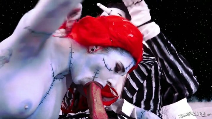 Jack Skellington Gay Porn - Jack Skelligton makes out with Sally in Nightmare before Xmas porn parody