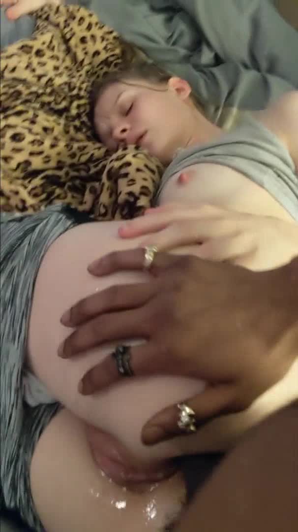 She loves black dick up her white ass