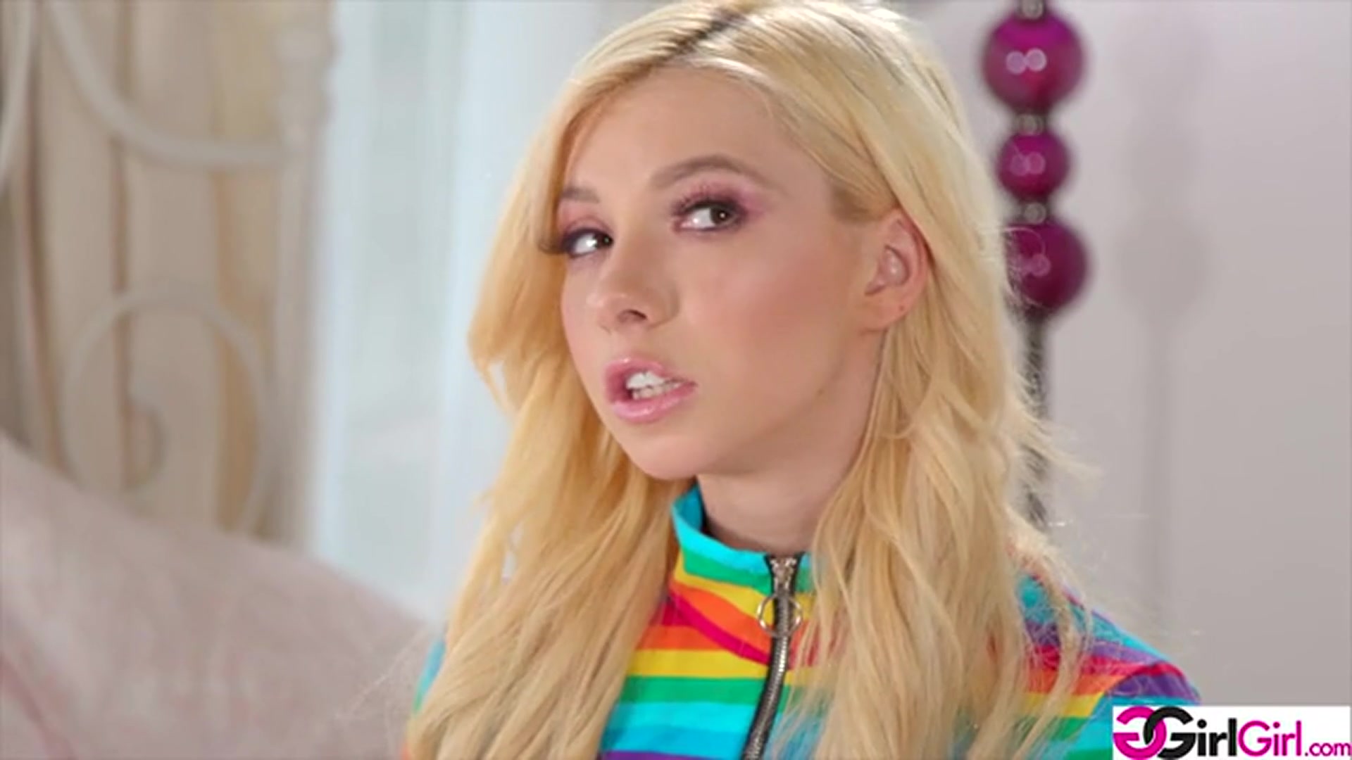 Little squirting orgasm