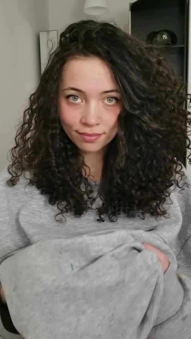 Put your face between them