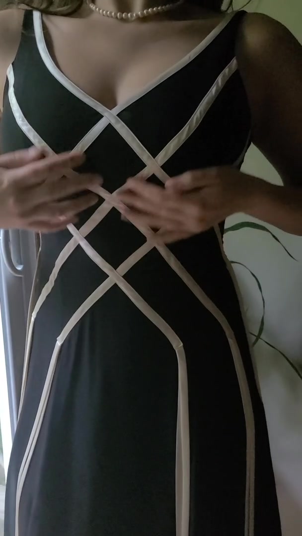 Here's what's under my highschool graduation dress 18f