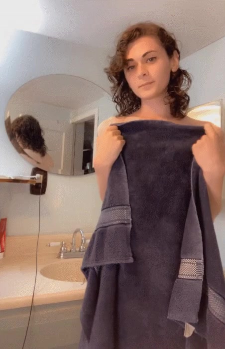 Not so little surprise under the towel