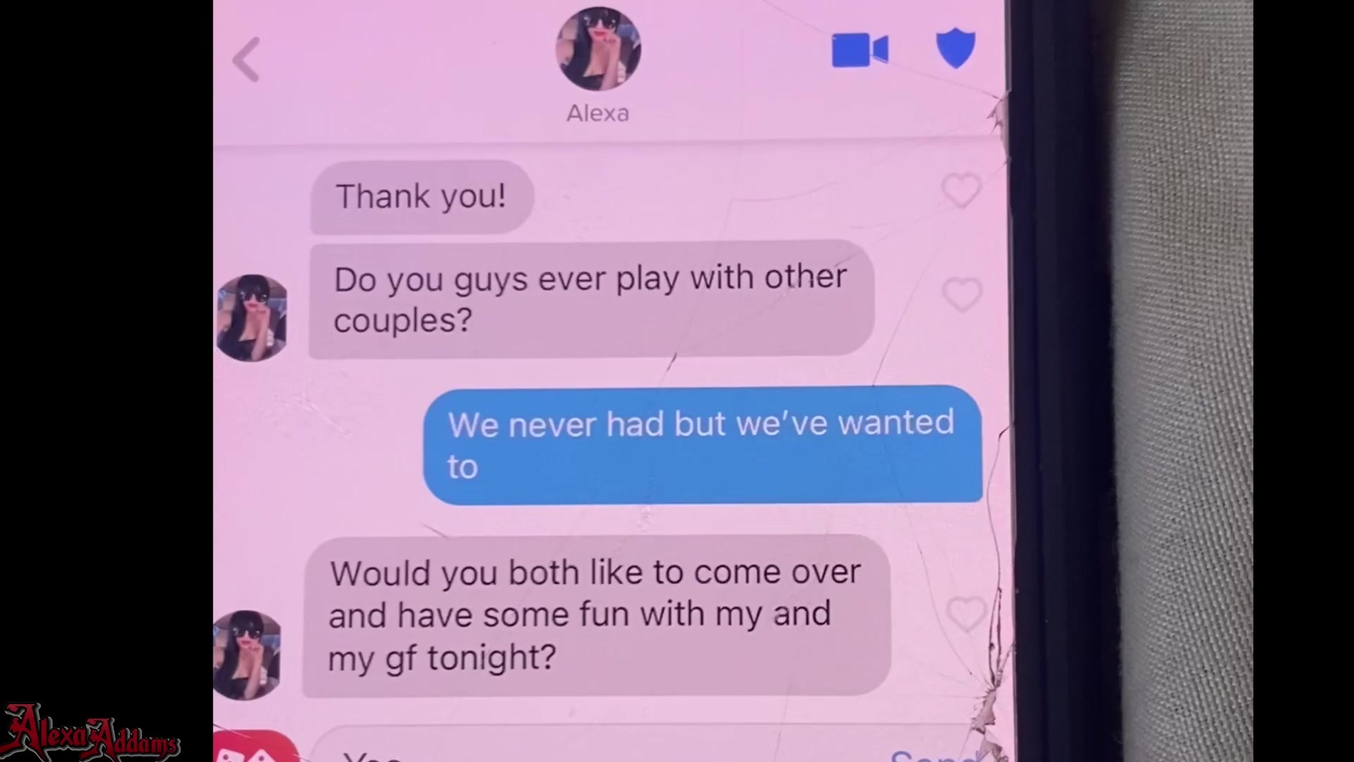 FMFM I love meeting other couples on tinder who are Down to partner swap