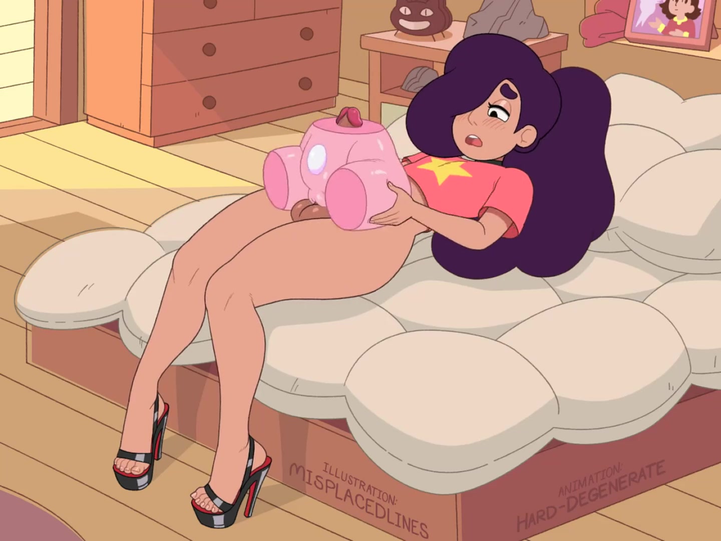 Stevonnie Pleasuring An Onahole Harddegenerate Steven Universe