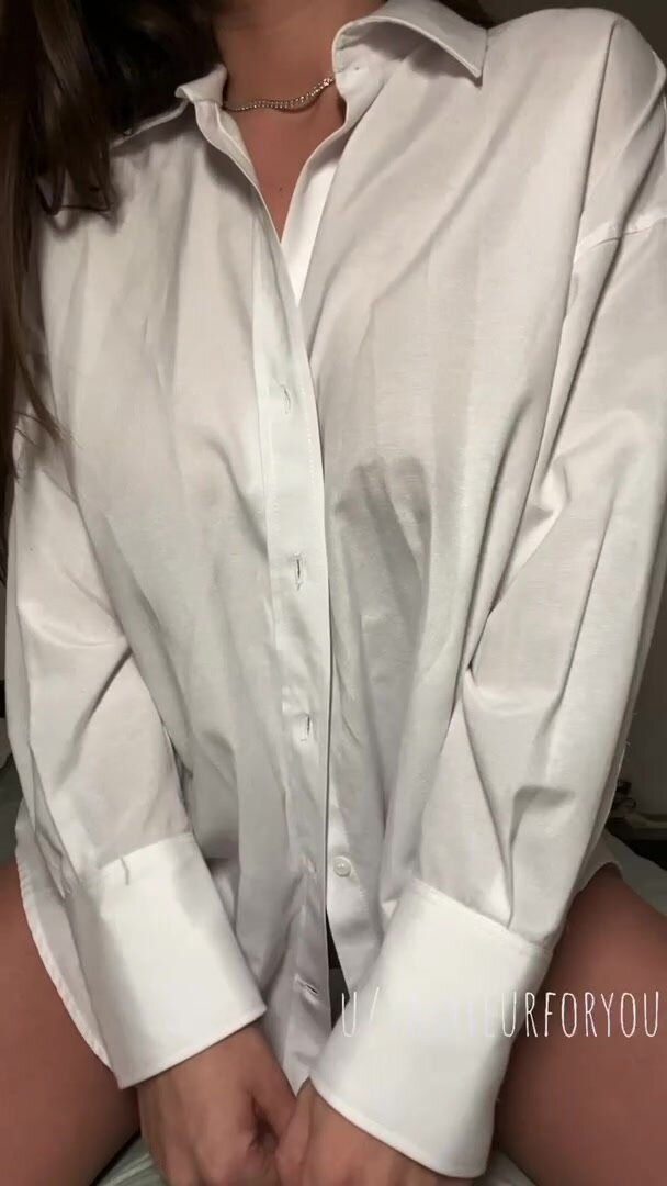 My office shirt hide my boobies very well