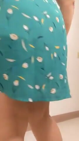 Good girls wear their plug to work