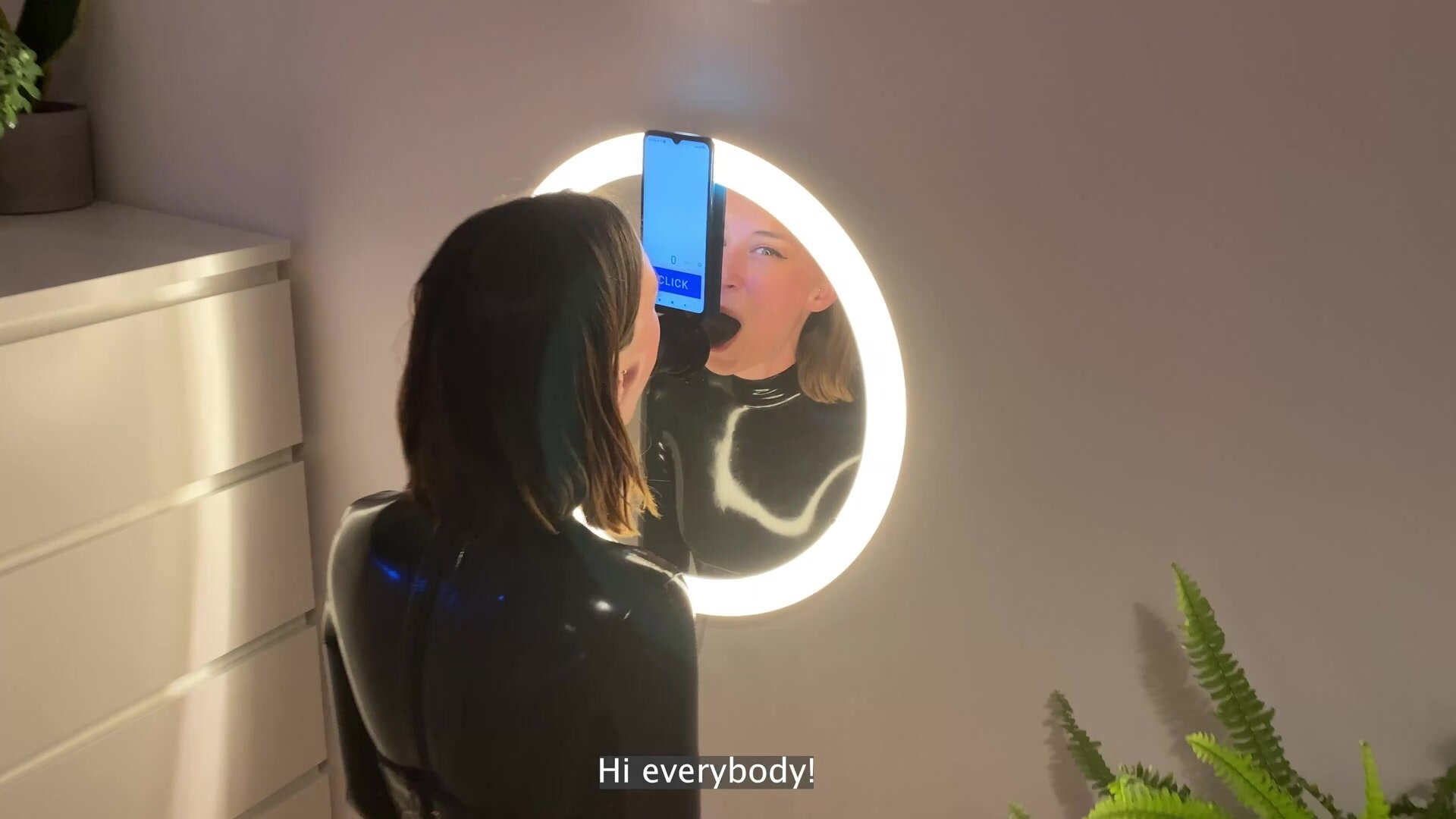 Another clip from my deepthroat training since you enjoyed the last one so much! The number is over 10 minutes now and I'm getting anxious for tomorrow...