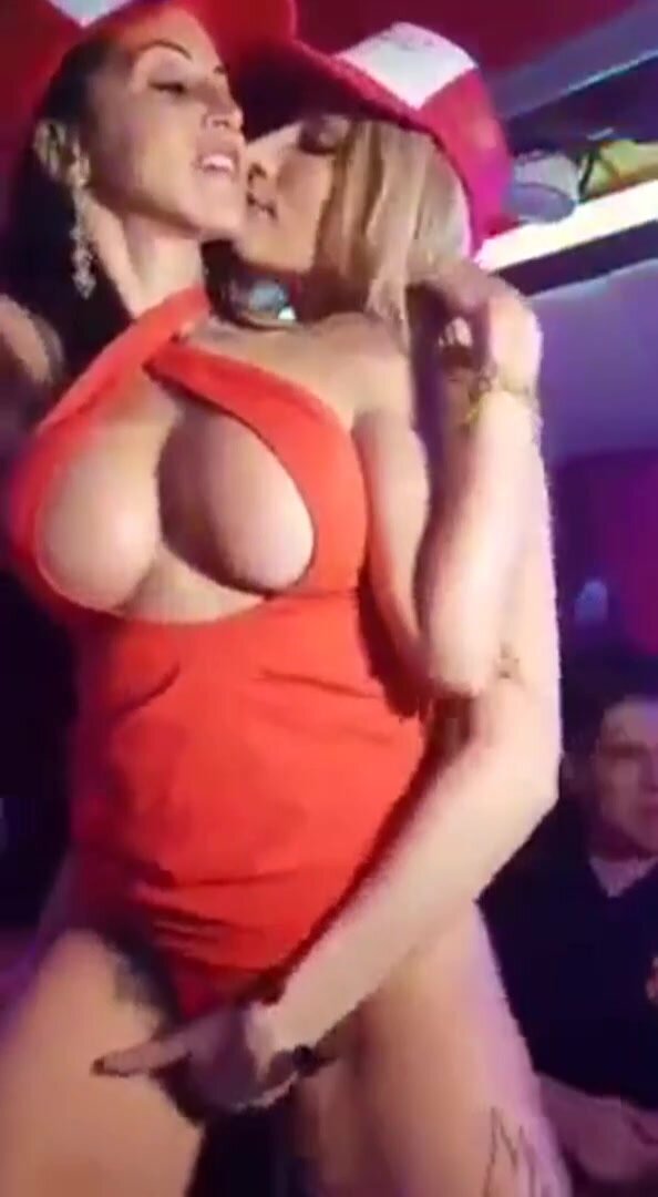 Women being open and playful with each other.