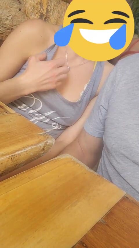 Oh no, titty fell out.