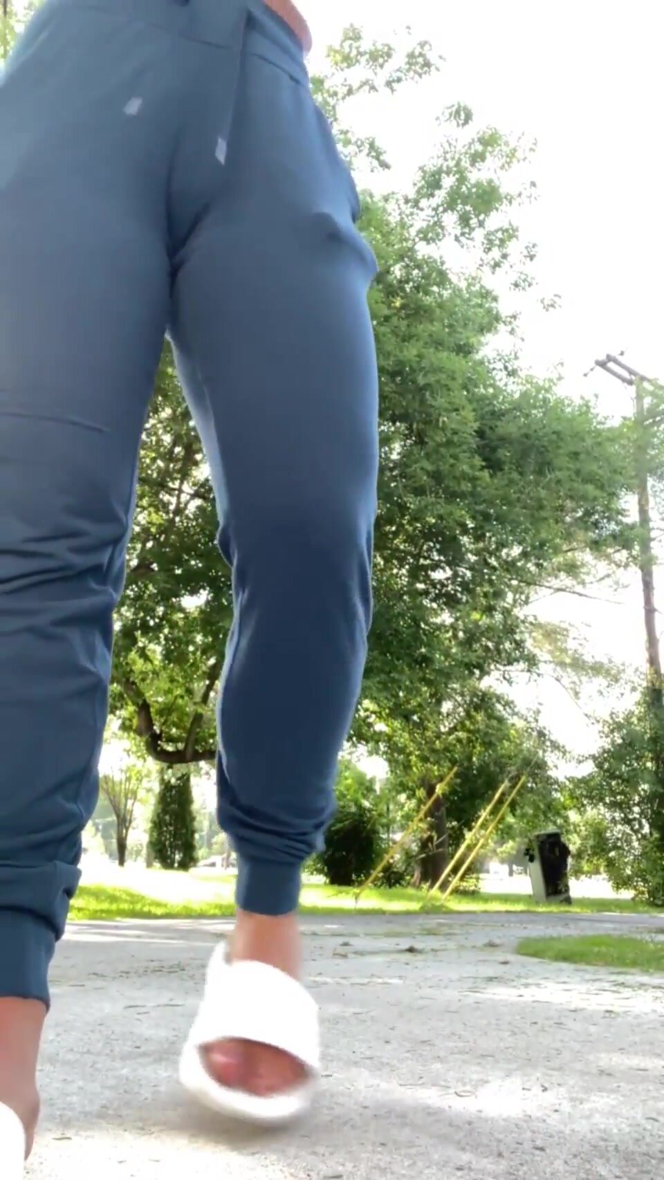 I hope my neighbors like seeing my ass :)