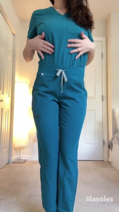 I can't believe I still haven't been fucked in my scrubs