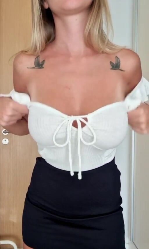 not the biggest tittys but very perky for my 5ft 100lb frame