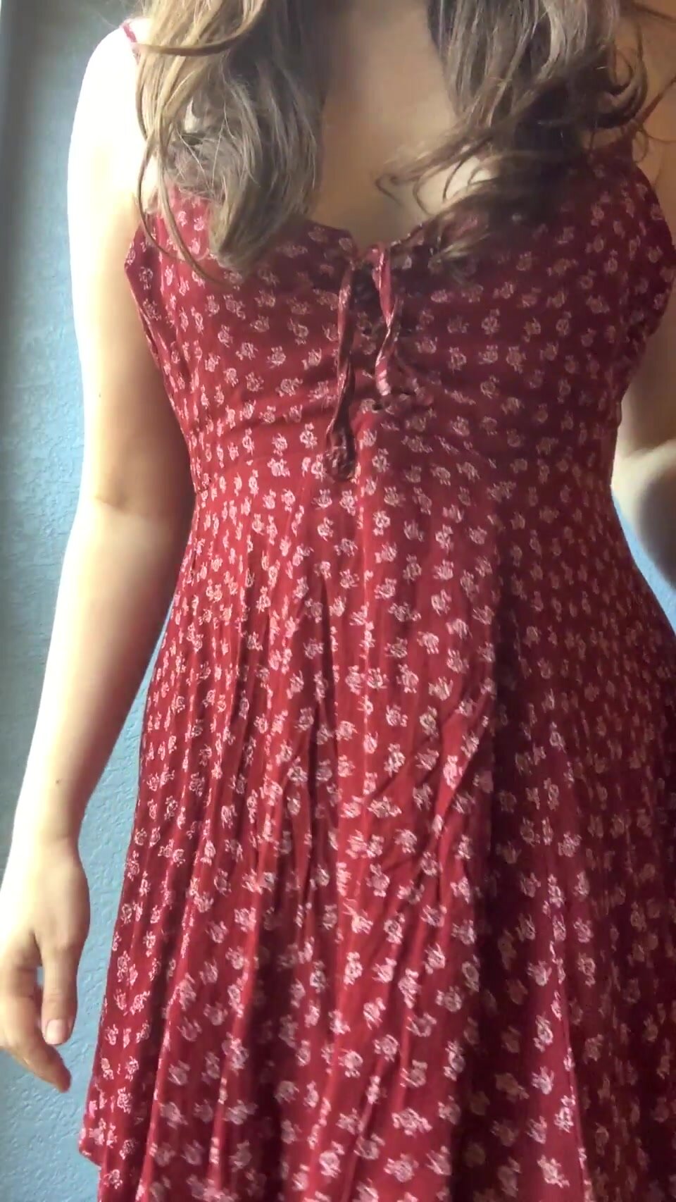 I think you’ll like the way I take off my sundress for you