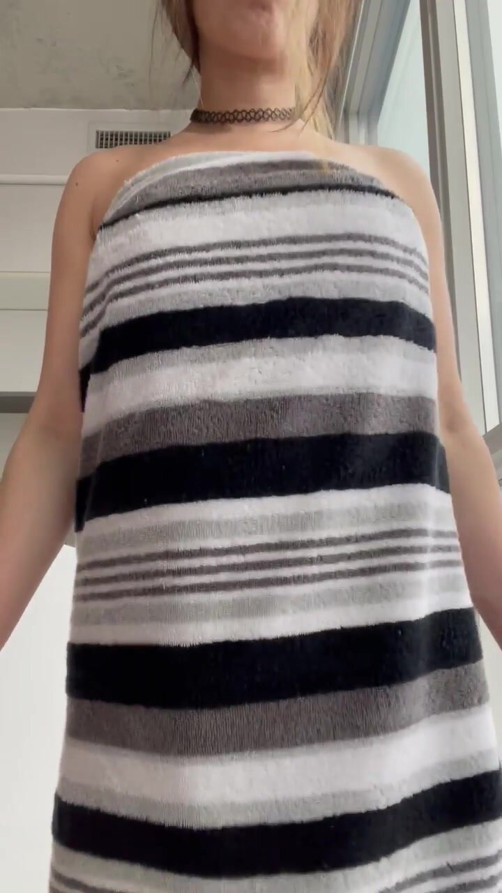 Oops.. I dropped my towel