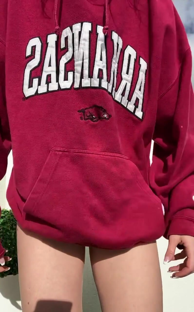 definitely too hot for hoodies