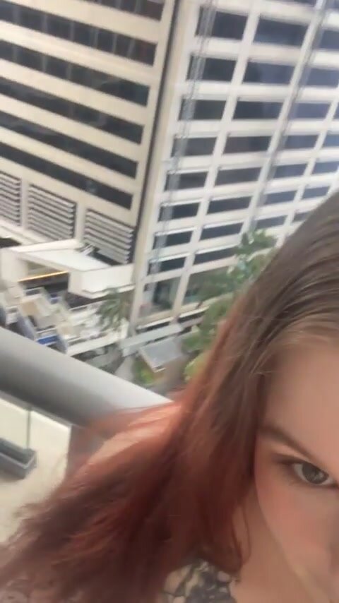 Would you have fun with me on this balcony?